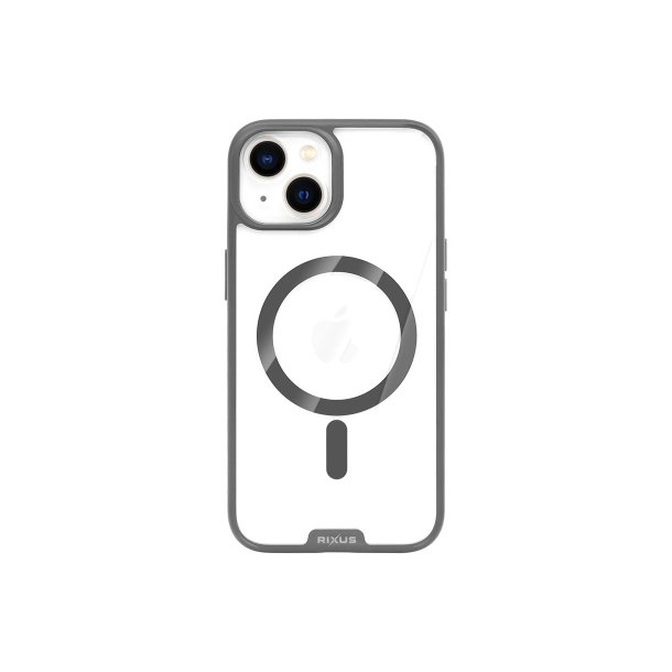 Rixus Crystal Amber Cover med MagSafe til iPhone 13 Gr�