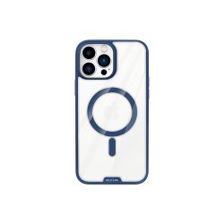 Rixus Crystal Amber Cover med MagSafe til iPhone 13 Pro Bl�
