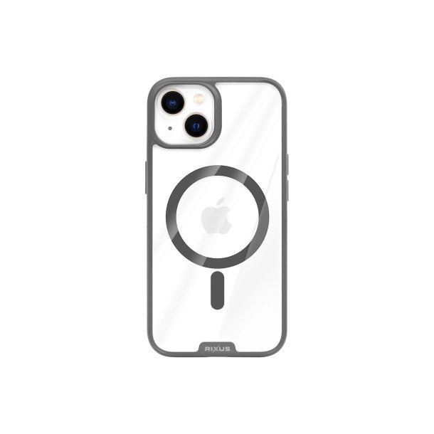 Rixus Crystal Amber Cover med MagSafe til iPhone 14 Gr�