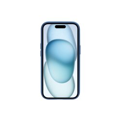 Rixus Crystal Amber Cover med MagSafe til iPhone 15 Bl�