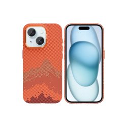 Rixus Alpine Ultra-Slim Cover med MagSafe RXD081 til iPhone 15 Mountain Orange