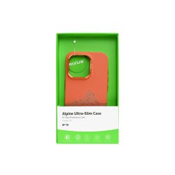 Rixus Alpine Ultra-Slim Cover med MagSafe RXD081 til iPhone 15 Mountain Orange