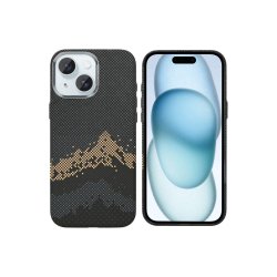 Rixus Alpine Ultra-Slim Cover med MagSafe RXD082 til iPhone 15 Mountain Sort