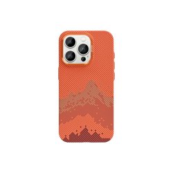 Rixus Alpine Ultra-Slim Cover med MagSafe RXD081 til iPhone 15 Pro Mountain Orange