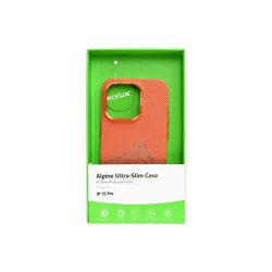 Rixus Alpine Ultra-Slim Cover med MagSafe RXD081 til iPhone 15 Pro Mountain Orange
