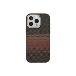 Rixus Alpine Ultra-Slim Cover med MagSafe RXA130 til iPhone 15 Pro Stripe Brown