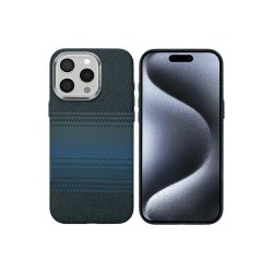 Rixus Alpine Ultra-Slim Cover med MagSafe RXA131 til iPhone 15 Pro Stripe Bl�