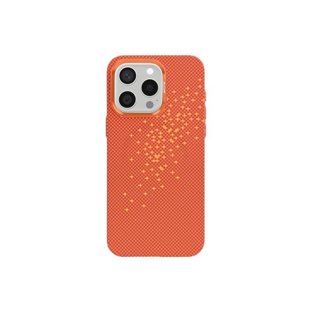 Rixus Alpine Ultra-Slim Cover med MagSafe RXD021 til iPhone 15 Pro Max Galaxy Orange