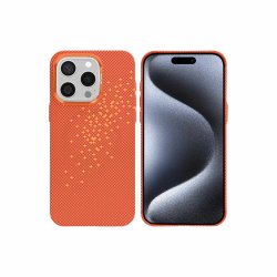Rixus Alpine Ultra-Slim Cover med MagSafe RXD021 til iPhone 15 Pro Max Galaxy Orange
