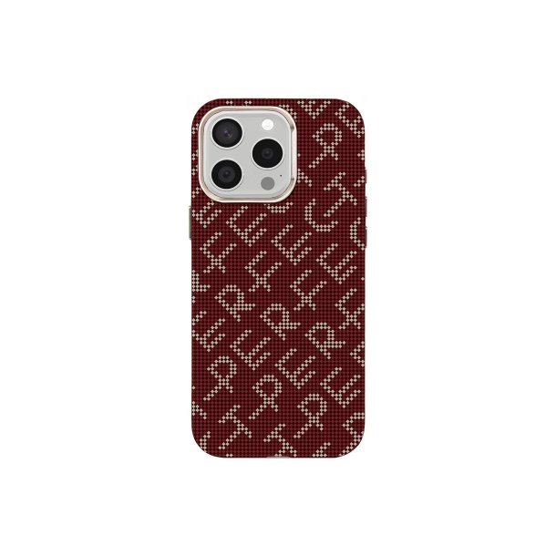 Rixus Alpine Ultra-Slim Cover med MagSafe RXA093 til iPhone 15 Pro Max Cherry R�d