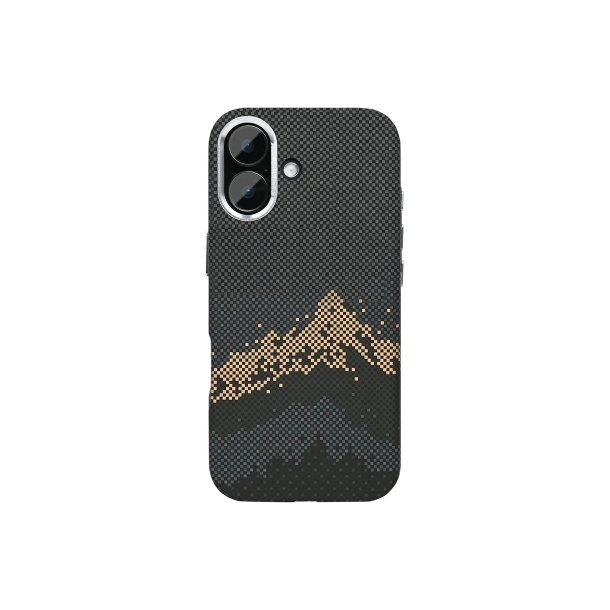 Rixus Alpine Ultra-Slim Cover med MagSafe RXD082 til iPhone 16 Mountain Sort