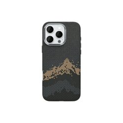 Rixus Alpine Ultra-Slim Cover med MagSafe RXD082 til iPhone 16 Pro Mountain Sort