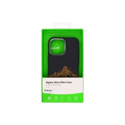 Rixus Alpine Ultra-Slim Cover med MagSafe RXD082 til iPhone 16 Pro Mountain Sort