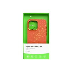 Rixus Alpine Ultra-Slim Cover med MagSafe RXD021 til iPhone 16 Pro Galaxy Orange