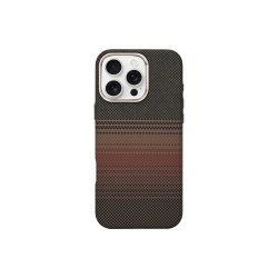 Rixus Alpine Ultra-Slim Cover med MagSafe RXA130 til iPhone 16 Pro Stripe Brown