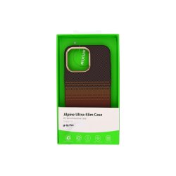 Rixus Alpine Ultra-Slim Cover med MagSafe RXA130 til iPhone 16 Pro Stripe Brown
