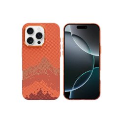 Rixus Alpine Ultra-Slim Cover med MagSafe RXD081 til iPhone 16 Pro Max Mountain Orange
