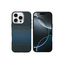 Rixus Alpine Ultra-Slim Cover med MagSafe RXA131 til iPhone 16 Pro Max Stripe Bl�