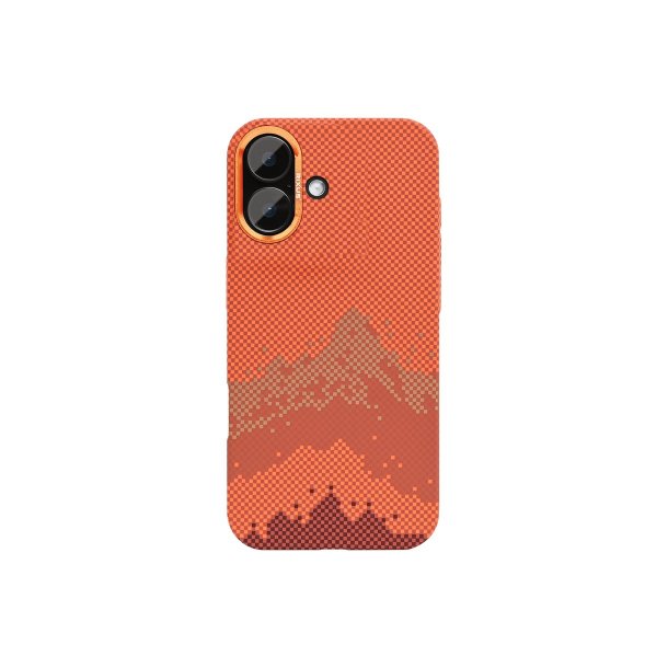 Rixus Alpine Ultra-Slim Cover med MagSafe RXD081 til iPhone 17 Mountain Orange