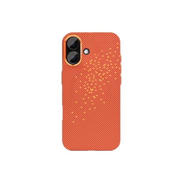 Rixus Alpine Ultra-Slim Cover med MagSafe RXD021 til iPhone 17 Galaxy Orange