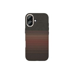 Rixus Alpine Ultra-Slim Cover med MagSafe RXA130 til iPhone 17 Stripe Brown