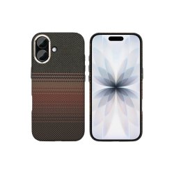 Rixus Alpine Ultra-Slim Cover med MagSafe RXA130 til iPhone 17 Stripe Brown