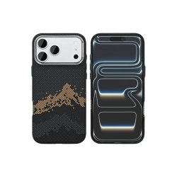Rixus Alpine Ultra-Slim Cover med MagSafe RXD082 til iPhone 17 Pro Mountain Sort