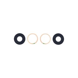 Kameraglas-s�t til iPhone 16e / 17e Sort OEM