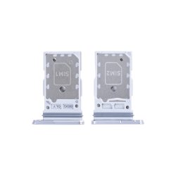 SIM-bakke til Samsung Galaxy S26 Plus S947B Hvid OEM