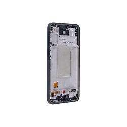 Sk�rm til Samsung Galaxy A37 A376B med ramme Charcoal Service Pack 120Hz