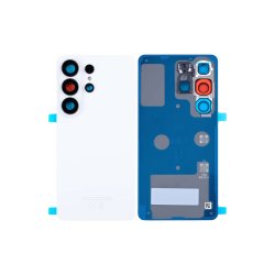 Bagcover til Samsung Galaxy S26 Ultra S948B med kameralinse Hvid OEM