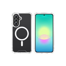 Rixus Anti-Burst Cover med MagSafe til Samsung Galaxy A27 A276B Transparent