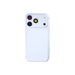 Kabinet med sm�dele til iPhone 17 Pro Max S�lv OEM