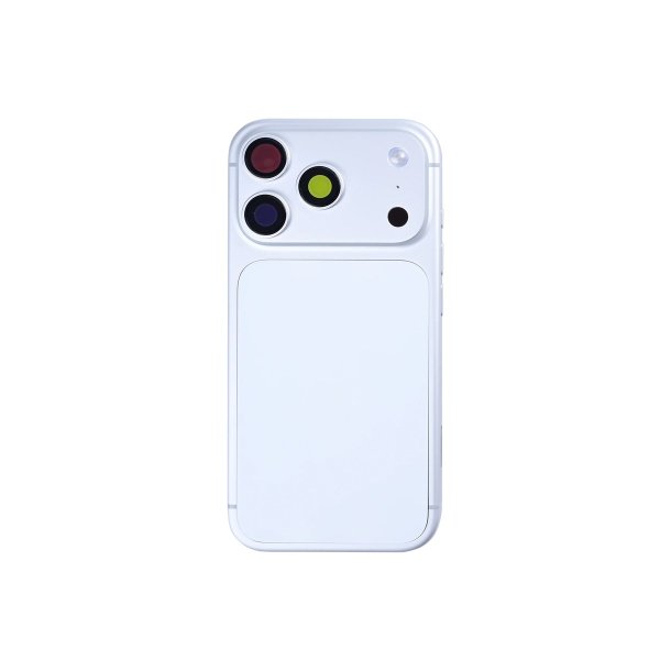 Kabinet med sm�dele til iPhone 17 Pro Max S�lv OEM