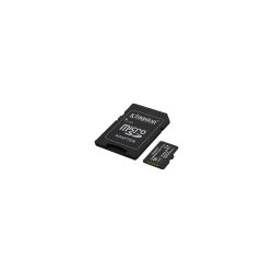 Kingston 1TB Canvas Select Plus microSD-hukommelseskort 100R A1 C10 Card med Adapter Sort