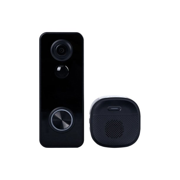 2K WiFi video-d�rklokke J9 Plus Sort