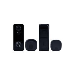 2K WiFi video-d�rklokke J9 Plus Sort