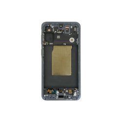 Sk�rm til Samsung Galaxy A57 A576B med ramme Gr� Service Pack formonteret 120Hz