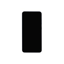 Sk�rm til Samsung Galaxy S24 FE S721B med ramme S�lv Soft-OLED 120Hz