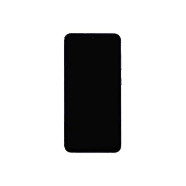 Sk�rm til Samsung Galaxy S24 FE S721B med ramme S�lv Soft-OLED 120Hz