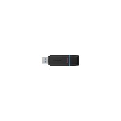 Kingston 128GB DataTraveler Exodia USB3.2 Gen 2 USB-flashdrev Sort og Bl�