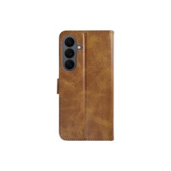 Rixus Flipcover til Samsung Galaxy S26 FE Light Brown