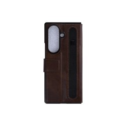 Rixus Wallet Cover med Pen Holder til Samsung Galaxy Z Fold8 Ultra Brown