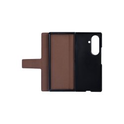 Rixus Wallet Cover med Pen Holder til Samsung Galaxy Z Fold8 Ultra Brown