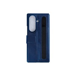 Rixus Wallet Cover med Pen Holder til Samsung Galaxy Z Fold8 Ultra Bl�