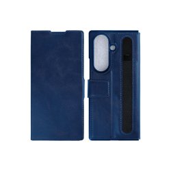 Rixus Wallet Cover med Pen Holder til Samsung Galaxy Z Fold8 Ultra Bl�