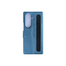 Rixus Wallet Cover med Pen Holder til Samsung Galaxy Z Fold8 Ultra Bl�