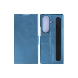 Rixus Wallet Cover med Pen Holder til Samsung Galaxy Z Fold8 Ultra Bl�