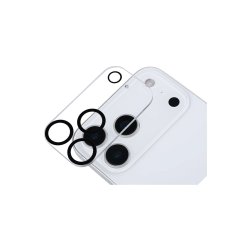 Rixus Clear HD kamerabeskyttelse i h�rdet glas til iPhone 18 Pro Max