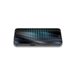 Rixus sk�rmbeskyttelse til iPhone 18 Pro H�rdet glas Privacy Full Cover Curved Edge